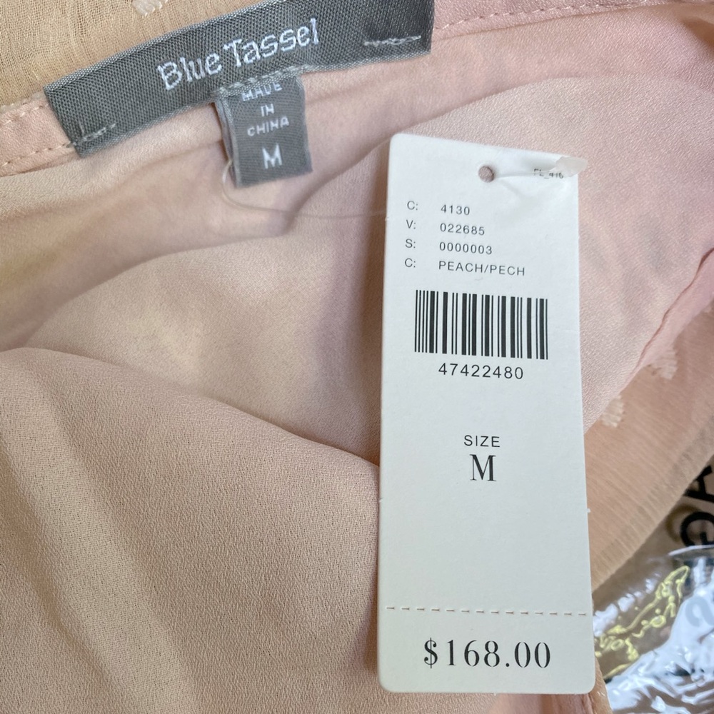 ANTHROPOLOGIE: Pink Eyelet Maxi Dress - Picture 5 of 5